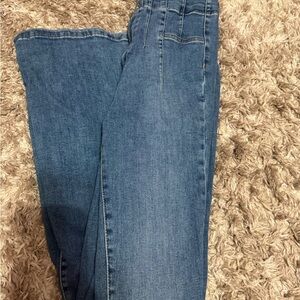 We The Free Medium Blue Wide-Leg Flare Jeans